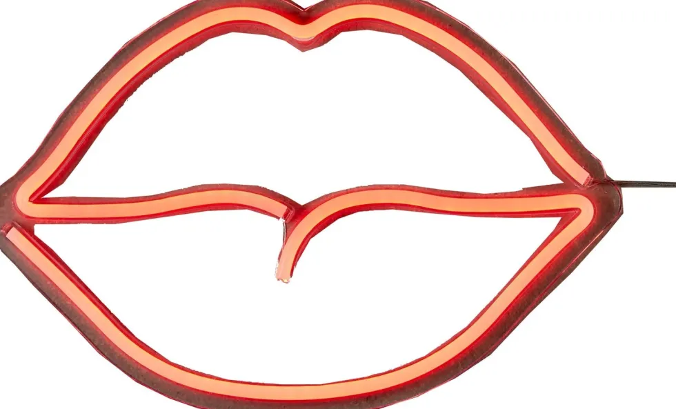 Luca Lighting wandlamp Chuck neon rood 40 x 28 x 5 cm