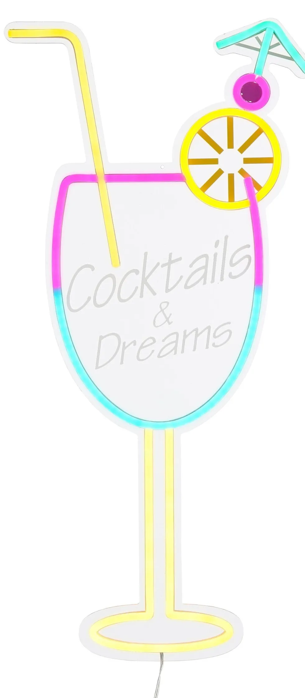 Luca Lighting wandlamp Cocktail multi 28 x 59,5 x 1,2 cm