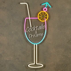 Luca Lighting wandlamp Cocktail multi 28 x 59,5 x 1,2 cm