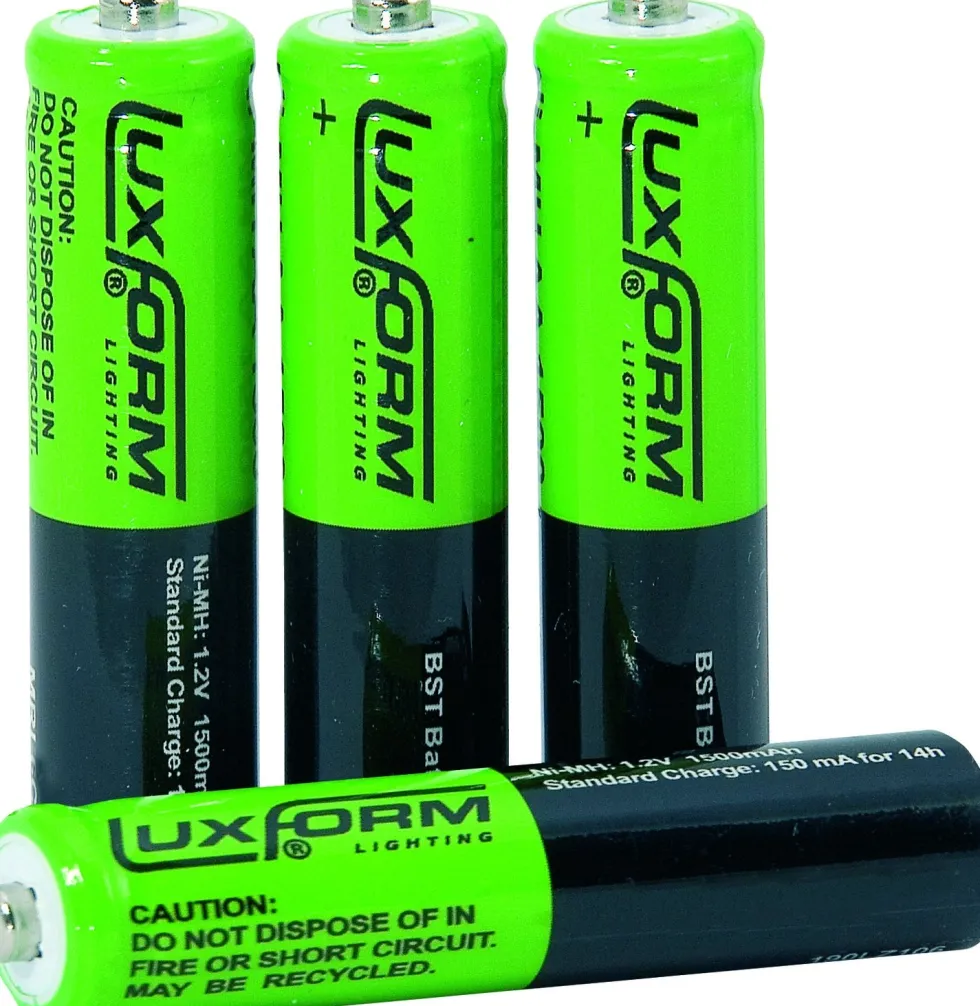 Luxform Lighting AAA oplaadbare batterij 4x 800 Mah NimH