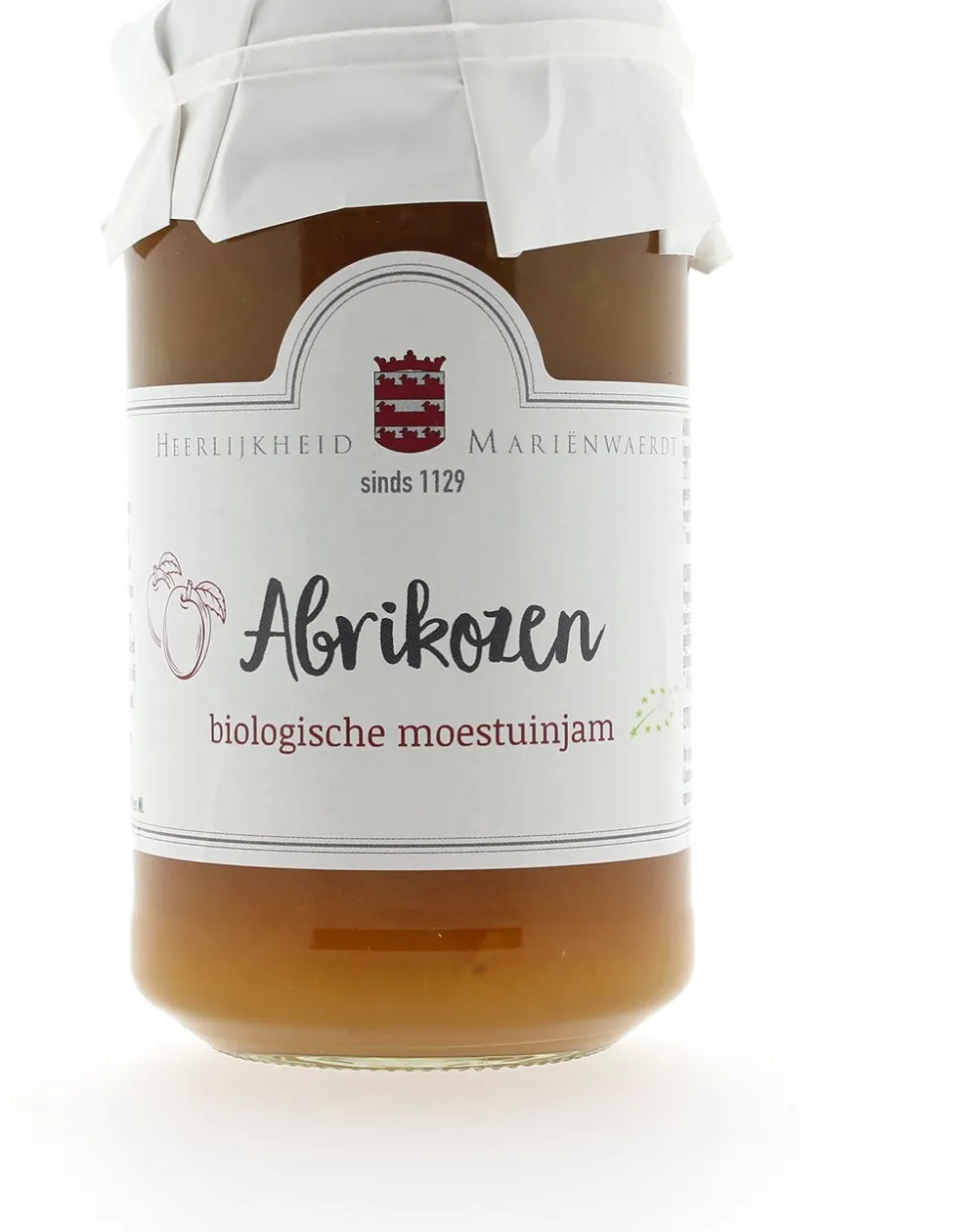 Mariënwaerdt bio moestuinjam abrikozen 270 g