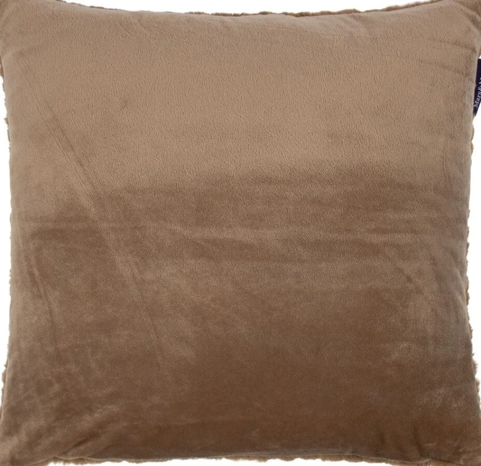 Mars & More sierkussen taupe 45 x 45 cm