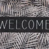 MD Entree droogloopmat Ambiance Leaves Welcome beige 75 x 50 cm