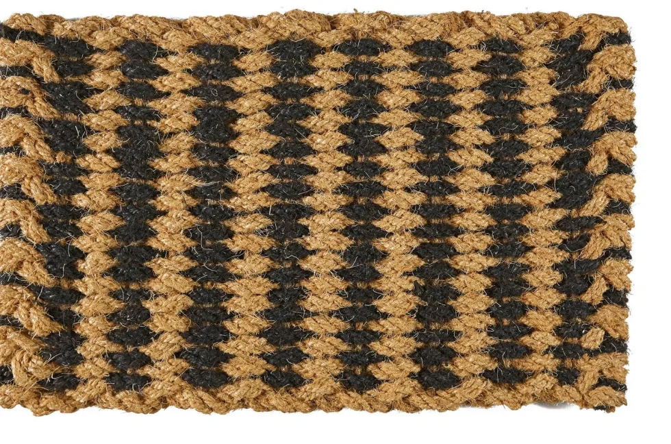 MD Entree kokosmat La Boutique Admiral naturel / zwart 75 x 45 cm