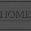 MD Entree rubbermat Omega Home zwart 75 x 45 cm
