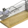 Meeuwissen Agro muizenvangkooi metaal / naturel 15 x 6 x 5 cm
