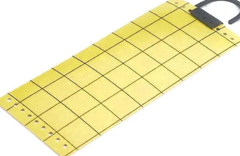 Meeuwissen Agro vlieg plakpapier geel 24 x 10 x 0,2 cm 5 stuks