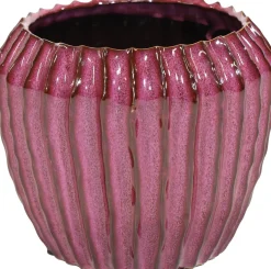 Mega Collections bloempot Ide paars D 19 H 16 cm