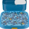 Mepal Bento broodtrommel Campus Stitch blauw 18,4 x 18,2 x 6,5 cm