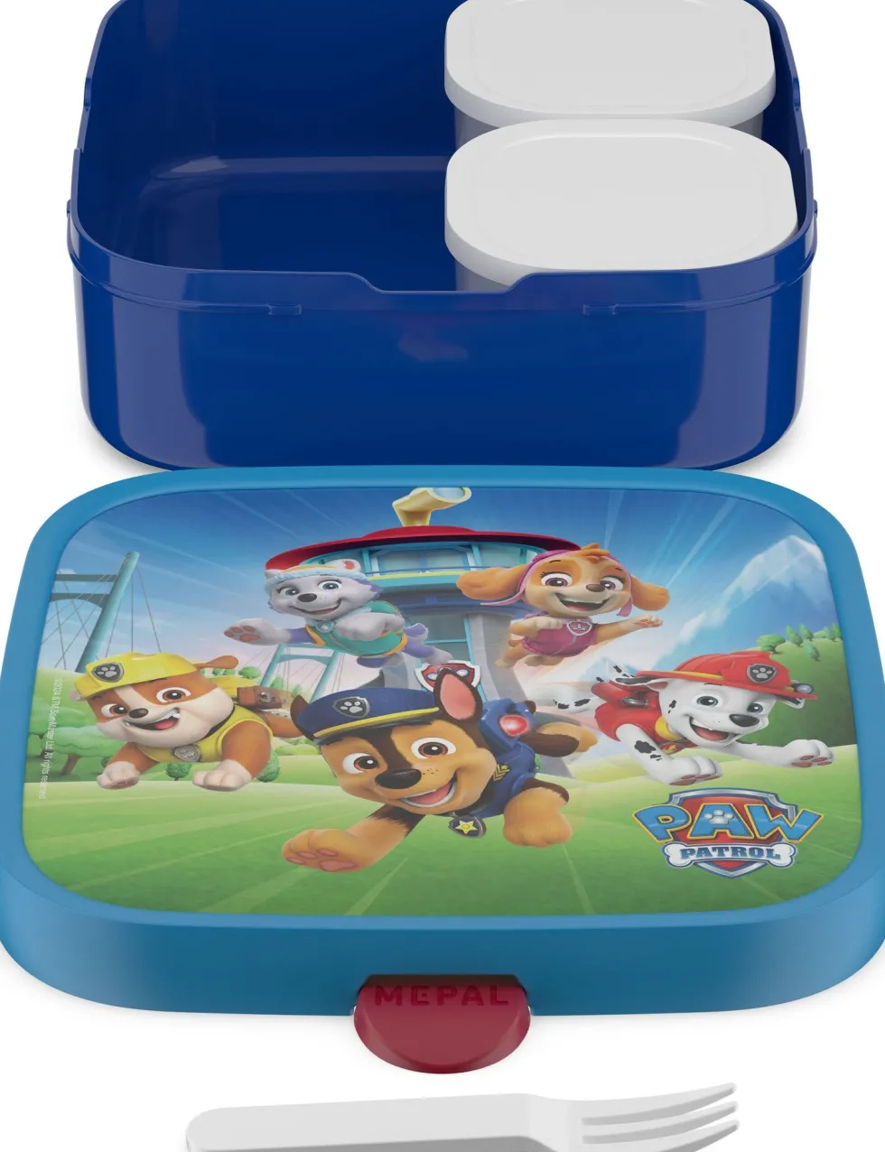 Mepal Bento broodtrommel Campus Paw Patrol pups 18,4 x 18,2 x 6,5 cm