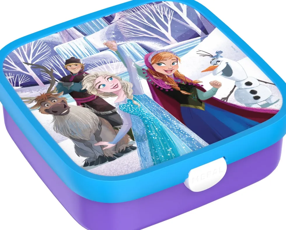 Mepal Bento broodtrommel Campus Frozen blauw 18,4 x 18,2 x 6,5 cm