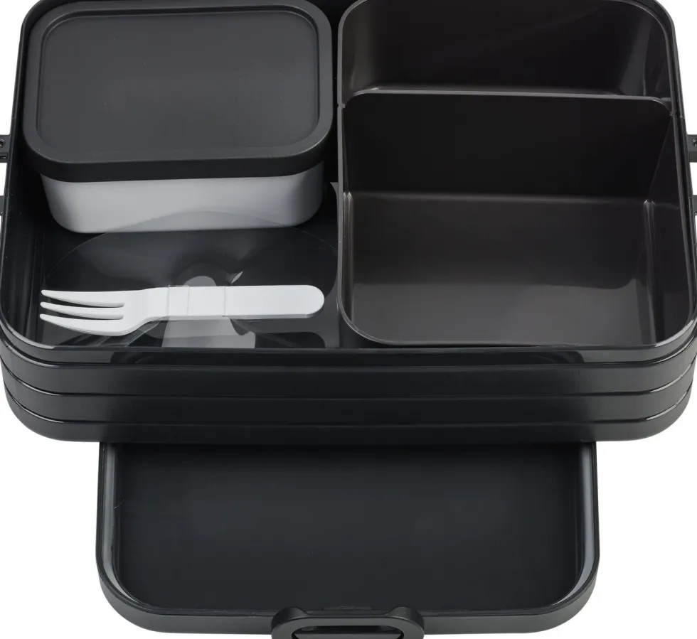 Mepal Bento lunchbox Take a Break L zwart 25,5 x 17 x 6,5 cm