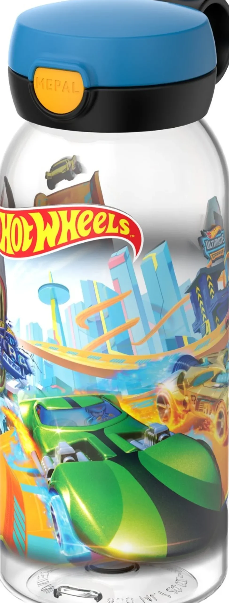Mepal drinkfles met flipdop Campus Hot Wheels 600 ml