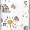 Mepal drinkfles met flipdop Campus Sunshine & Rainbow 600 ml