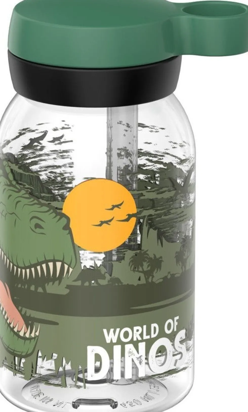 Mepal drinkfles met rietje Campus Dino 450 ml