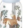 Mepal drinkfles met rietje Campus Forest Friends 450 ml