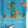 Mepal drinkfles pop-up Campus Tropical Ocean 400 ml