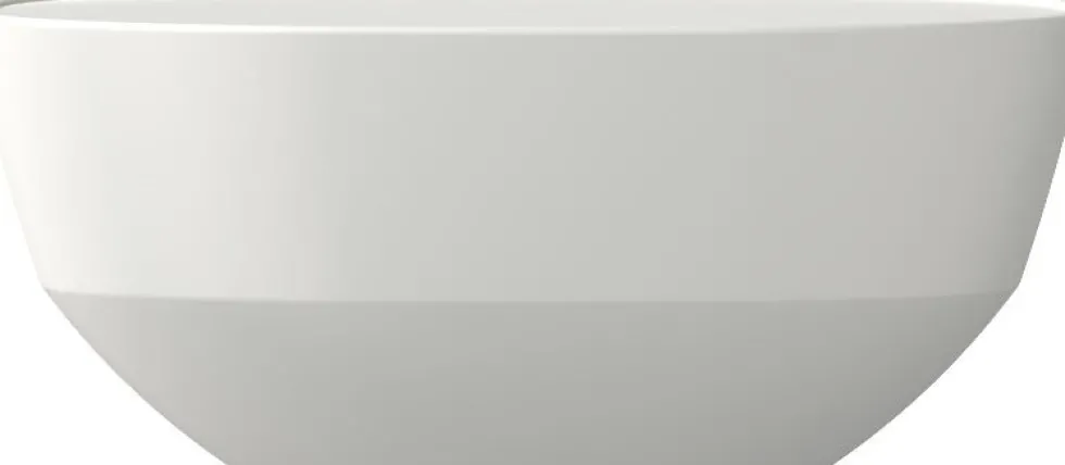 Mepal serveerschaal Silueta wit D 11 H 4,5 cm