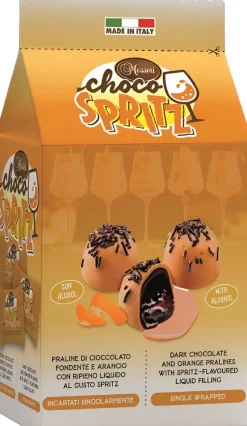 Messori bonbons Choco Spritz chocolade / sinaasappel 120 gr