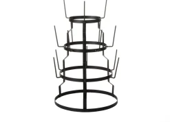 Mica Decorations beker houder zwart D 34 H 50 cm
