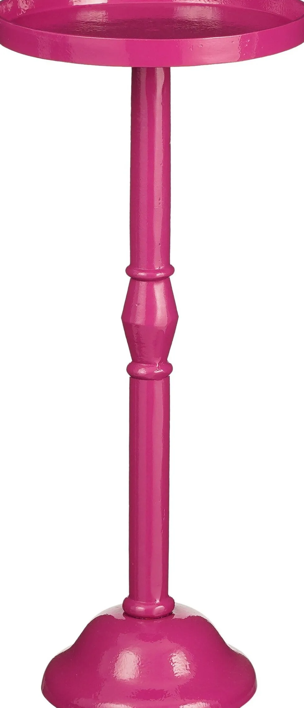 Mica Decorations bijzettafel Duco roze D 25 H 58 cm