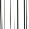 Mica Decorations bijzettafel Beth zwart D 30 H 70 cm