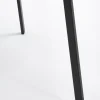 Mica Decorations bijzettafel Seatle zwart D 38 H 58 cm