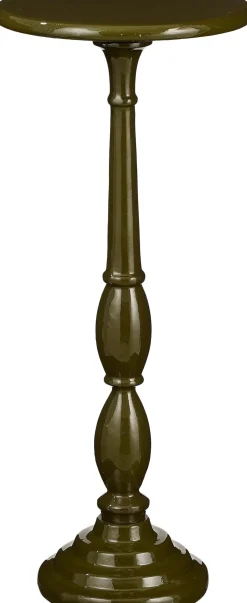 Mica Decorations bijzettafel Duco groen D 25 H 61 cm