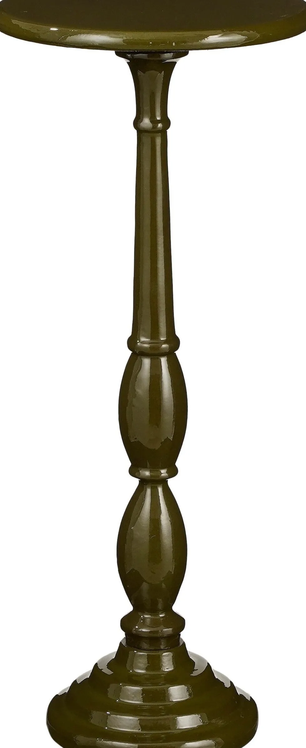 Mica Decorations bijzettafel Duco groen D 25 H 61 cm
