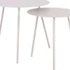Mica Decorations bijzettafel Pontus beige D 55 H 45 cm