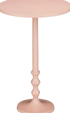 Mica Decorations bijzettafel Yuki roze D 35 H 52,5 cm