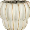 Mica Decorations bloempot Altea wit D 20 H 15,5 cm
