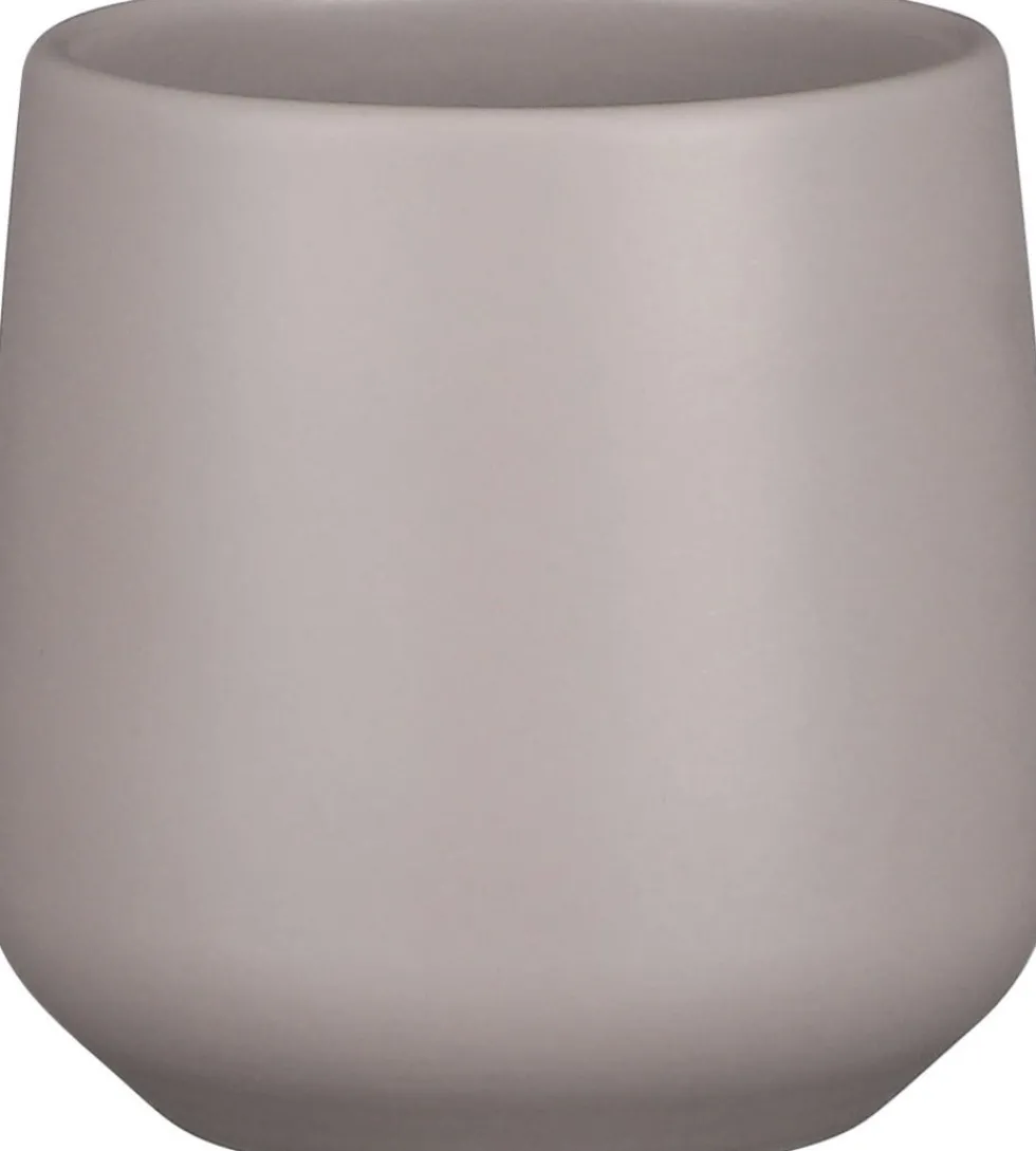 Mica Decorations bloempot Amber taupe D 11,5 H 12 cm