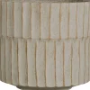 Mica Decorations bloempot Apiro crème D 17,5 H 15 cm