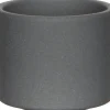 Mica Decorations bloempot Era grijs D 10,5 H 9 cm