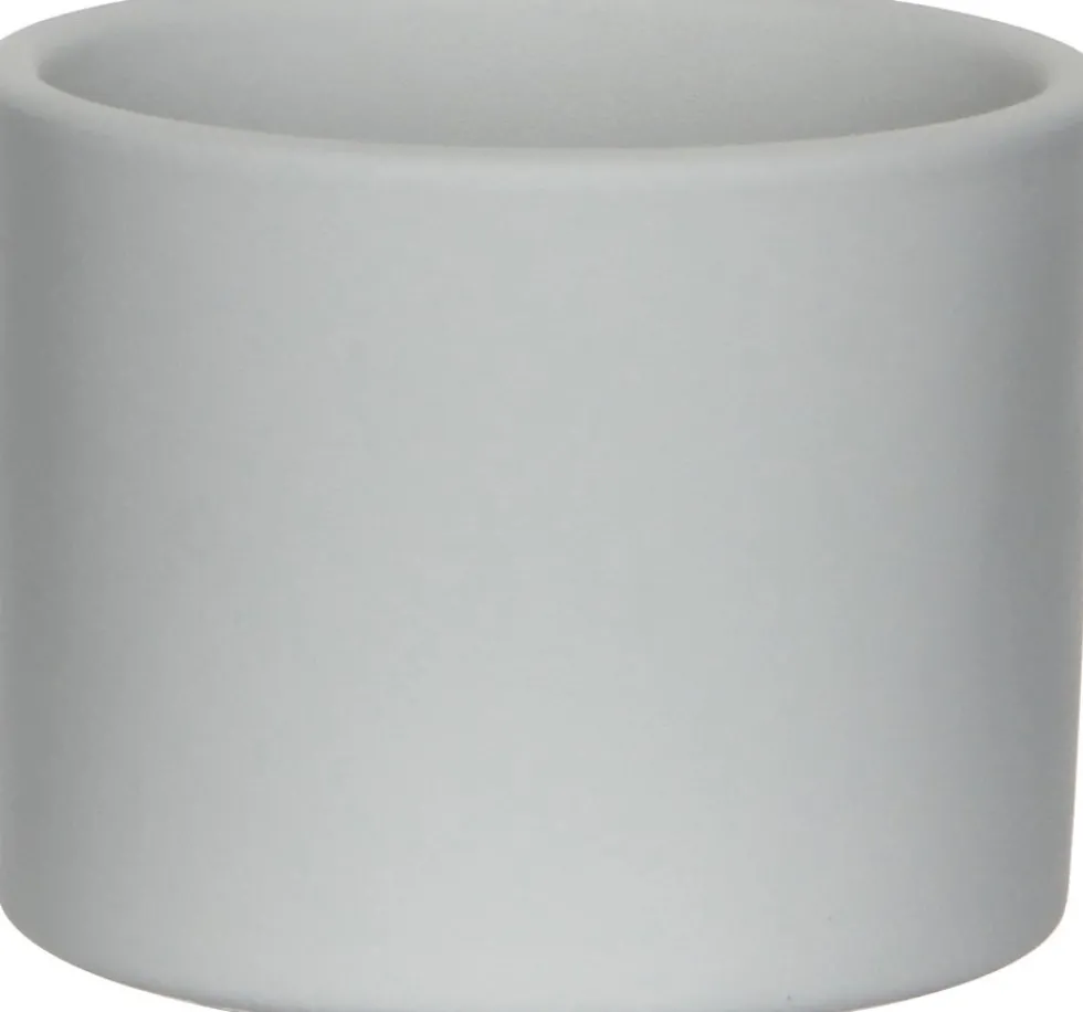 Mica Decorations bloempot Era licht grijs D 12 H 10 cm