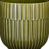 Mica Decorations bloempot Sara groen D 14 H 13 cm
