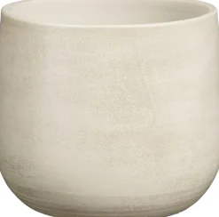 Mica Decorations bloempot Sevilla crème D 19 H 16 cm