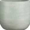 Mica Decorations bloempot Sevilla grijs D 27 H 24 cm