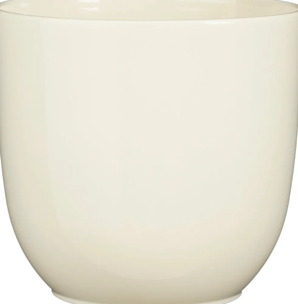 Mica Decorations bloempot Tusca crème D 19,5 H 18,5 cm