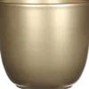 Mica Decorations bloempot Tusca goud D 13,5 H 13 cm