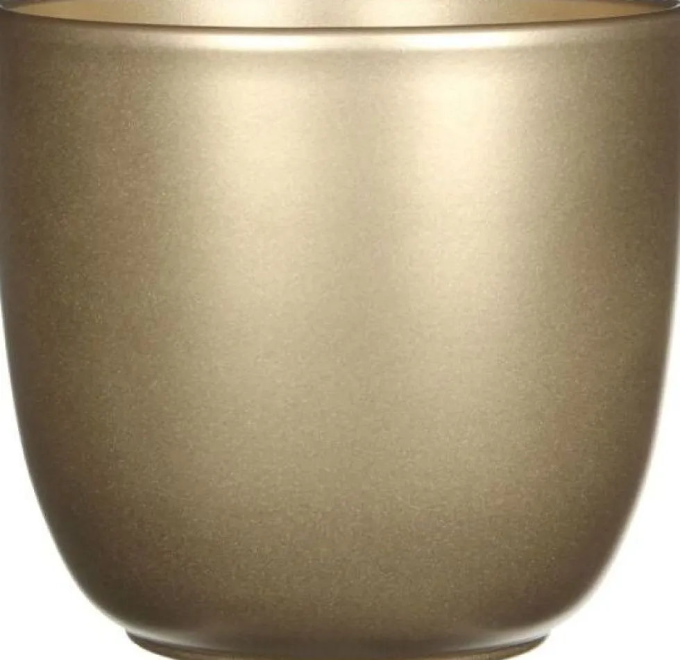 Mica Decorations bloempot Tusca goud D 13,5 H 13 cm