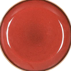 Mica Decorations bord Rhea bruin D 20 H 2,5 cm