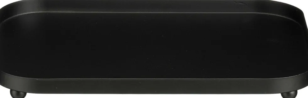 Mica Decorations decoratiebord Maud zwart 38 x 28 x 4 cm