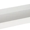 Mica Decorations decoratiebord Lita lichtgrijs 43 x 21 x 6,5 cm