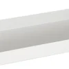Mica Decorations decoratiebord Lita lichtgrijs 49 x 24 x 6,5 cm