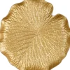 Mica Decorations decoratiebord Mila goud D 31 H 3,5 cm