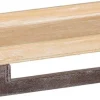 Mica Decorations decoratiebord Slee bruin 46,5 x 22 x 7 cm