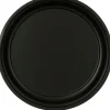 Mica Decorations decoratiebord Milos zwart D 36 H 3 cm
