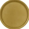 Mica Decorations decoratiebord Milos goud D 40 H 3 cm